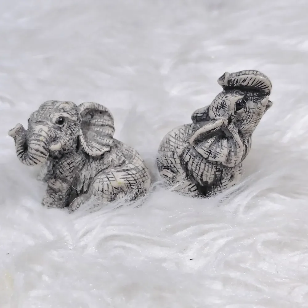 VTG Inspired Elephant Good Luck Figure 